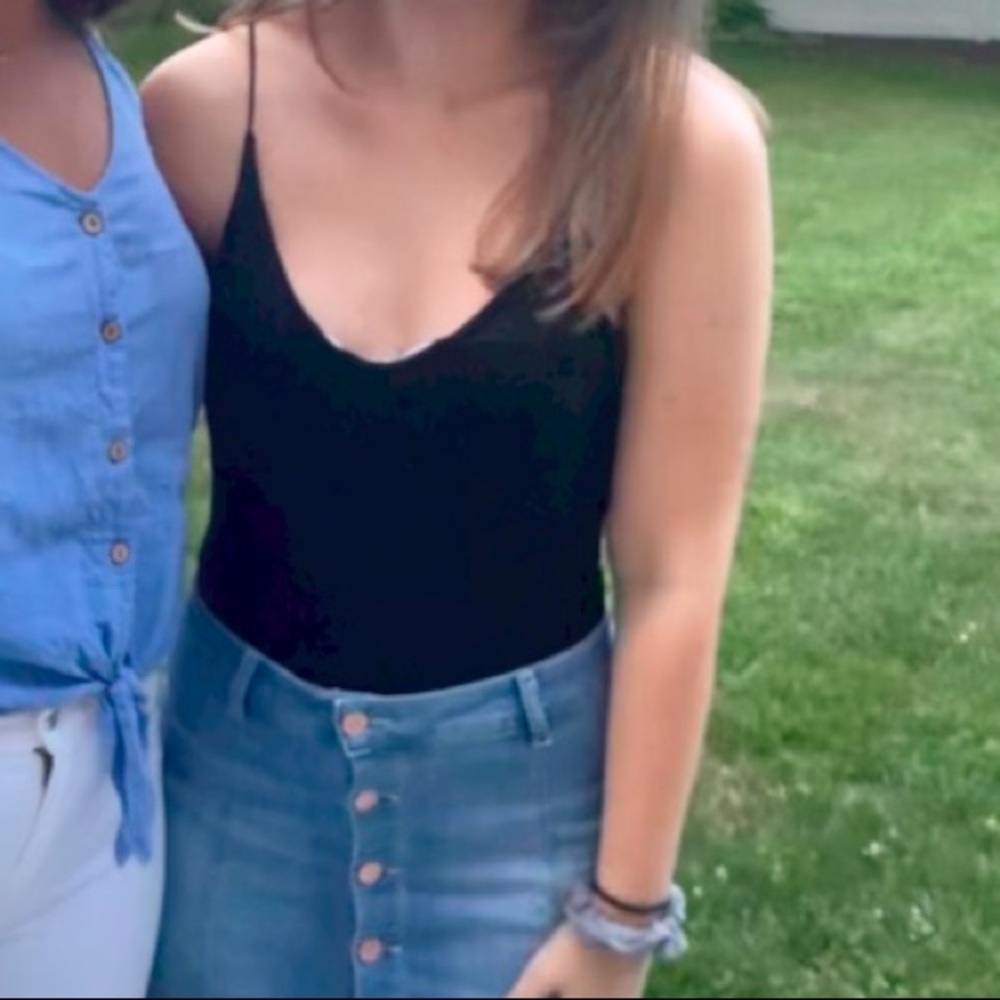 Black body suit